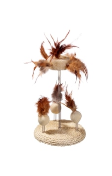 Karlıe - 715 - Yaylı Kedi Oyuncağı - Csmo-tex - 25x15cm Bej Karlıe - 715 - Yaylı Kedi Oyuncağı - Csmo-tex - 25x15cm Bej
