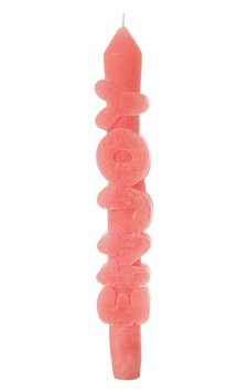 Mudo Home Enjoy Şamdan Mum Kırmızı 20 Cm Diğer