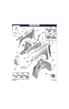 Ön Çam Mesnedi Peugeot 9813148580 Ön Çam Mesnedi Peugeot 9813148580