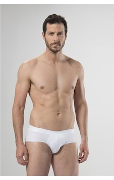 Cacharel 1104 Kemerli Erkek Slip - Beyaz Beyaz Cacharel 1104 Kemerli Erkek Slip - Beyaz Beyaz
