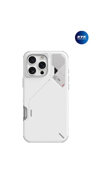 İphone 16 Pro Max Uyumlu Kılıf Magsafe Soğutmalı Isı Göstergeli, Slim Shock Proof Darbe Emici A16 Beyaz İphone 16 Pro Max Uyumlu Kılıf Magsafe Soğutmalı Isı Göstergeli, Slim Shock Proof Darbe Emici A16 Beyaz