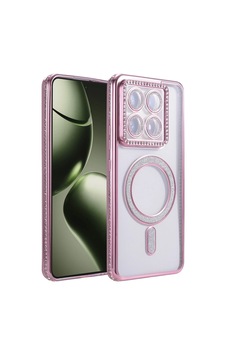 Plentiful Mi 14t Pro Joke Simli Magneticsafe Kılıf - Pembe Plentiful Mi 14t Pro Joke Simli Magneticsafe Kılıf - Pembe
