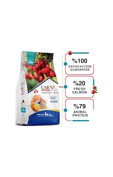Carni Life Cranberry Ancestral Grain Salmon & Orange Mini Yetişkin Köpek Maması 2500 G Carni Life Cranberry Ancestral Grain Salmon & Orange Mini Yetişkin Köpek Maması 2500 G