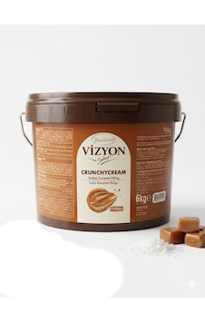 Vizyon Select Crunchy Cream Tuzlu Karamel Dolgu 6 Kg Vizyon Select Crunchy Cream Tuzlu Karamel Dolgu 6 Kg