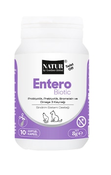 Natur Enterobiotic Twistoff 10 Kapsül Kedi Köpek Probiyotik Ve Sindirim Sistemi Düzenleyici Natur Enterobiotic Twistoff 10 Kapsül Kedi Köpek Probiyotik Ve Sindirim Sistemi Düzenleyici