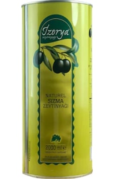 İzorya Naturel Sızma Zeytinyağı Teneke 2 L İzorya Naturel Sızma Zeytinyağı Teneke 2 L
