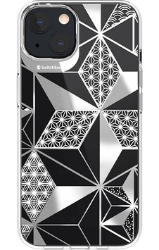 Apple Uyumlu iPhone 13 Kılıf Çift Imd Baskılı Lisanslı Switcheasy Artist Asanoha Kapak Renksiz Apple Uyumlu iPhone 13 Kılıf Çift Imd Baskılı Lisanslı Switcheasy Artist Asanoha Kapak Renksiz