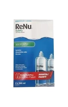 Renu Multiplus Lens Solüsyonu 360 Ml - İkili Kofre Renu Multiplus Lens Solüsyonu 360 Ml - İkili Kofre
