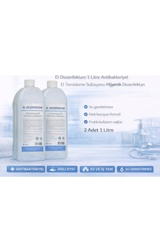Hemengo El Dezenfektanı 1 Litre Antibakteriyel El Temizleme Solüsyonu 2 Adet Hmngobzs Hemengo El Dezenfektanı 1 Litre Antibakteriyel El Temizleme Solüsyonu 2 Adet Hmngobzs