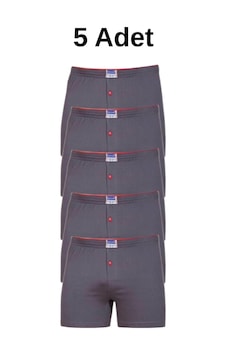Berrak Erkek Boxer Penye 5'li Paket 1099 Abani Classic Füme Berrak Erkek Boxer Penye 5'li Paket 1099 Abani Classic Füme