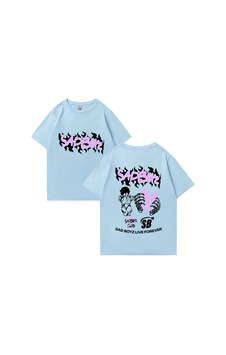 Flood Of Style Junior H Sad Boyz Grafik T-shirt Erkek Kadın Harajuku Yüksek Kalite Kısa Kollu Sokak H Mavi Flood Of Style Junior H Sad Boyz Grafik T-shirt Erkek Kadın Harajuku Yüksek Kalite Kısa Kollu Sokak H Mavi