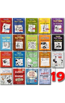 Saftirik Greyin Günlüğü 19 Kitap Seti Eksiksiz + (Hatira Defteri)