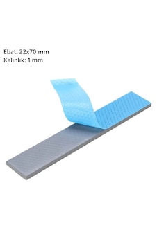 22x70 Mm M2 Ssd Termal Pedi 1 Mm Kalınlık Thermal Pad 13 W/m-k 22x70 Mm M2 Ssd Termal Pedi 1 Mm Kalınlık Thermal Pad 13 W/m-k