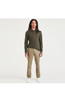 Dockers Signature Stain Defender Creased Erkek Slim Fit Pantolon A520900070 Bej Dockers Signature Stain Defender Creased Erkek Slim Fit Pantolon A520900070 Bej