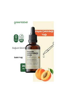 Greenlabel Kayısı Çekirdeği Yağı 20 Ml Greenlabel Kayısı Çekirdeği Yağı 20 Ml