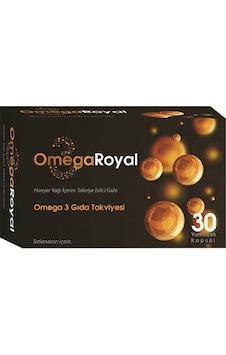 Omega Royal Havyar Balık Yağı 30  Kapsül