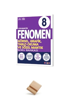 Fenomen Lgs 8. Sınıf 2027 Görsel Grafik Hızlı Okuma Ve Sözel Mantık Soru Bankası + Telefon Standı Fenomen Lgs 8. Sınıf 2027 Görsel Grafik Hızlı Okuma Ve Sözel Mantık Soru Bankası + Telefon Standı