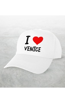 Bk Kids BK Gift I Love Venice Tasarımlı Beyaz Şapka - Model 1 Bk Kids BK Gift I Love Venice Tasarımlı Beyaz Şapka - Model 1