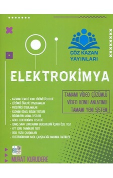 Çöz Kazan Yayınları Ayt Elektrokimya Konu Anlatım Çöz Kazan Yayınları Ayt Elektrokimya Konu Anlatım