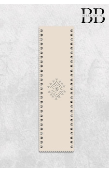 Belle Benoit Baskılı Amerikan Servisi Runner 140x40 Cm Desen50 Ekru