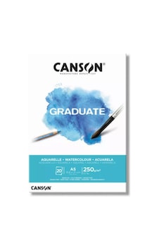 Canson Graduate Watercolor 20 Sayfa A5 250gr Defter Canson Graduate Watercolor 20 Sayfa A5 250gr Defter