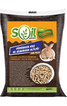 Soil Garden Organik Çam Pelet 20L Sürüngen /Kuş Ve Kedi Altlığı