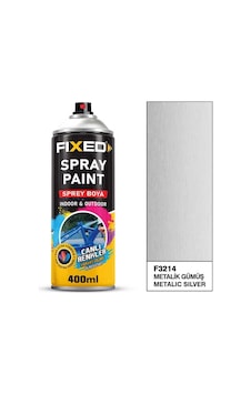 Sgs Fixed F3214 Akrilik Sprey Boya Metalik Gümüş Efekt 400 Ml Sılver Metalik Gri 400 Ml Sgs Fixed F3214 Akrilik Sprey Boya Metalik Gümüş Efekt 400 Ml Sılver Metalik Gri 400 Ml