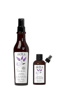 Akita Doğal Yağı Alınmamış Lavanta Suyu Set Akita Doğal Yağı Alınmamış Lavanta Suyu Set