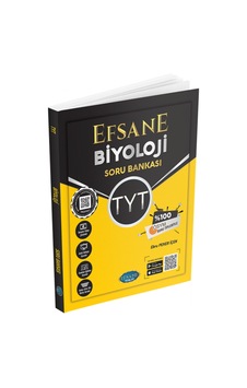 YKS TYT Biyoloji Efsane Soru Bankası YKS TYT Biyoloji Efsane Soru Bankası