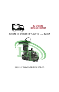 Rainbird 100 Dv Selenoid Vana 1" Bsp (32 Mm.) 24 Volt Rainbird 100 Dv Selenoid Vana 1" Bsp (32 Mm.) 24 Volt