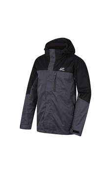 Hannah Sigfred 3n1 Erkek Outdoor Mont Mel - Anthracite - L Siyah - Gri