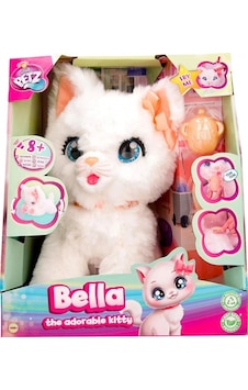 Hareketli Ve Sesli Sevimli Peluş Kedicik Bella Hareketli Ve Sesli Sevimli Peluş Kedicik Bella