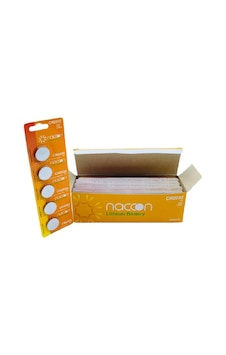 Naccon CR2032 3 V Lityum Pil 100'lü Naccon CR2032 3 V Lityum Pil 100'lü