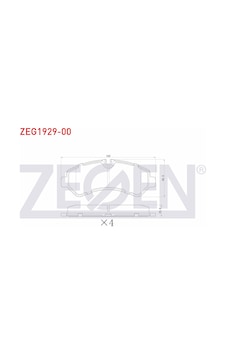Fren Balatası Zegen Zeg192900 Sprinter 2018+ 651 Motor/654 Motor Oem 9074208700 Fren Balatası Zegen Zeg192900 Sprinter 2018+ 651 Motor/654 Motor Oem 9074208700
