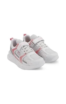Slazenger KENDALL Çocuk Cırt  Cırt lı Beyaz - Pembe Günlük Spor Ayakkabısı