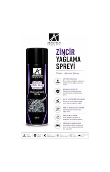 Aerotech Zincir Yağlama Spreyi 400 Ml Aerotech Zincir Yağlama Spreyi 400 Ml