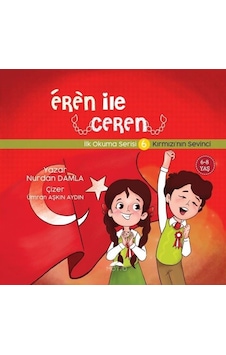 Eren ile Ceren İlk Okuma Serisi 6 - Kırmızı'nın Sevinci - Nurdan Damla - Motto Yayınları Eren ile Ceren İlk Okuma Serisi 6 - Kırmızı'nın Sevinci - Nurdan Damla - Motto Yayınları
