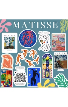 Lexroo Matisse Sticker Seti Laptop Notebook Telefon Etiket Journal Lexroo Matisse Sticker Seti Laptop Notebook Telefon Etiket Journal