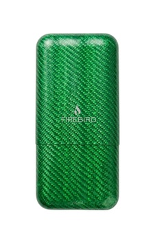 Firebird Yeşil Karbon Desenli Üçlü Puro Kılıfı Trm4008 Firebird Yeşil Karbon Desenli Üçlü Puro Kılıfı Trm4008