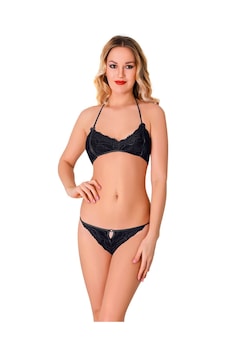 Mode Cool Siyah Dantel Sütyen Takım 2' Li - 6528 Siyah Mode Cool Siyah Dantel Sütyen Takım 2' Li - 6528 Siyah