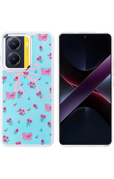Xiaomi Poco X7 Pro Kılıf Airbag Tasarımlı Zore Hadra Kapak Kelebek Xiaomi Poco X7 Pro Kılıf Airbag Tasarımlı Zore Hadra Kapak Kelebek