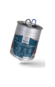 Pofaco 1 Kvar Monofaze 230v Silindir Tip Kandansatör P230100 Pofaco 1 Kvar Monofaze 230v Silindir Tip Kandansatör P230100