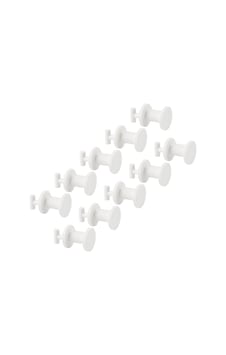Ikea Skadıs Mini Plastik İtme Kancası Skadıs Pegboard İçin Uygundur , Beyaz, 19 Mm, 205.198.88-10'lu Paket Sku: Smg8690010230140 100 Ikea Skadıs Mini Plastik İtme Kancası Skadıs Pegboard İçin Uygundur , Beyaz, 19 Mm, 205.198.88-10'lu Paket Sku: Smg8690010230140 100