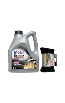 Mobil Super 2000 X1 10W-40 Yarı Sentetik Motor Yağı 4 L + Boyun Yastığı Mobil Super 2000 X1 10W-40 Yarı Sentetik Motor Yağı 4 L + Boyun Yastığı