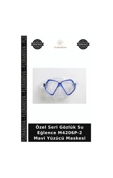 Özel Seri Gözlük Su Eğlence M4206p-2 Mavi Yüzücü Maskesi Özel Seri Gözlük Su Eğlence M4206p-2 Mavi Yüzücü Maskesi