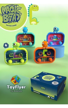 Su Oyunu Water Game Çocuklar İçin Eğlenceli Halka Geçirme Işıklı Dinazor Modelleri