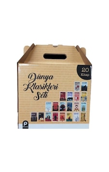 Dünya Klasikleri Seti - Kutulu - 20 Kitap Takım- Pınar Yayıncılık Dünya Klasikleri Seti - Kutulu - 20 Kitap Takım- Pınar Yayıncılık