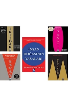 Baştan Çıkarma Sanatı - Iktidar - Ustalık - Insan Doğasının Yasaları /5 Kitap Set / Robert Greene Baştan Çıkarma Sanatı - Iktidar - Ustalık - Insan Doğasının Yasaları /5 Kitap Set / Robert Greene