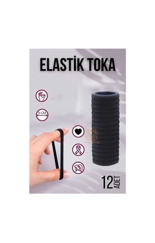 Transformacion Elastik Toka 12 Adet Siyah 719701 Transformacion Elastik Toka 12 Adet Siyah 719701