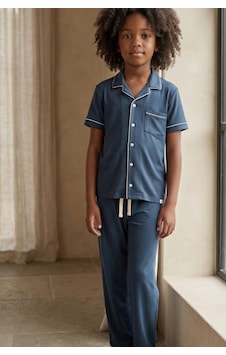 Katia&bony Erkek Çocuk Silver Pijama Takımı Lacivert Katia&bony Erkek Çocuk Silver Pijama Takımı Lacivert